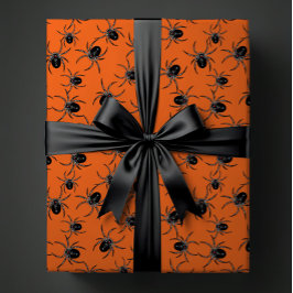 Papel De Regalo Espinosas arañas
