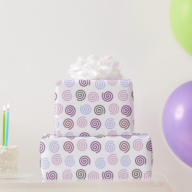 Papel De Regalo Espirales (Regalos de fiesta)