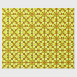 Papel De Regalo Espíritu de follaje solar Patrón abstracto
