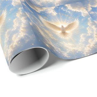 Papel De Regalo Espiritu Santo Paloma Celestial / Holy Spirit Heav