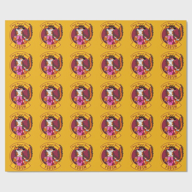 Papel de regalo Esposas de F35 Wild Weasel (Superficie plana)