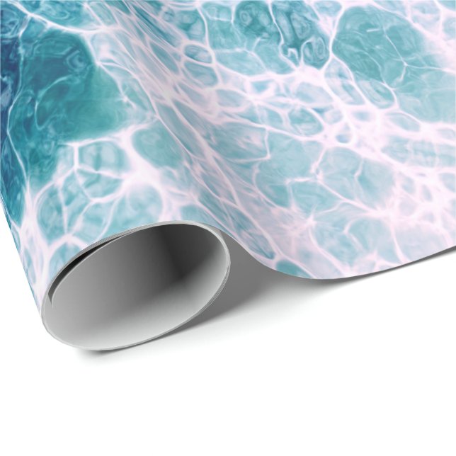 Papel De Regalo Espuma de mar (Esquina del rollo)
