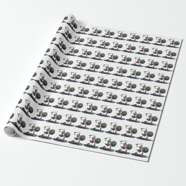 Papel De Regalo esqueleto (Desenrollado)