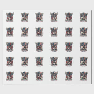 Papel De Regalo Esqueleto de la Guerra Revolucionaria Patriótica P
