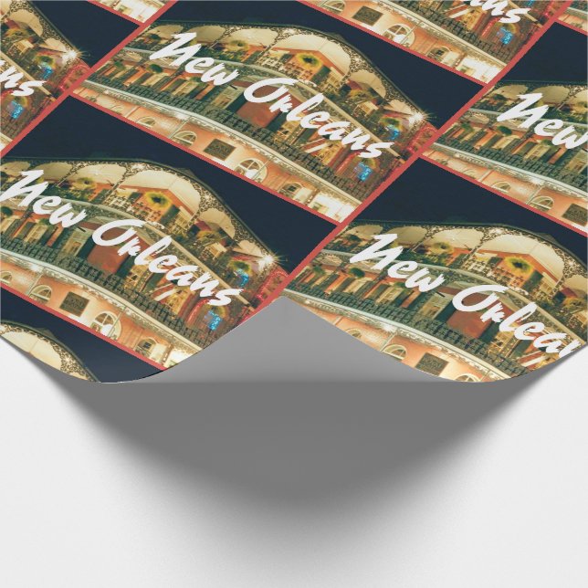Papel De Regalo Esquina del Barrio Francés de Nueva Orleans (Esquina)