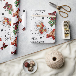 Papel De Regalo Esta Es La Temporada De Navidades De Zapatos De Es