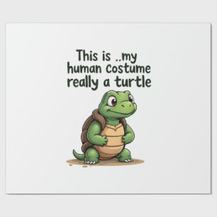 Papel De Regalo Esta Es Mi Disfraz De Humano Soy Realmente Una Cam