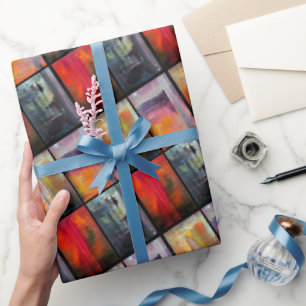 Papel De Regalo Estaciones Pintura de Alfred Fox