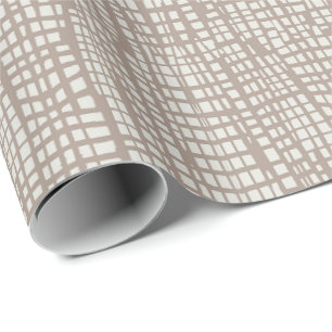 Papel De Regalo Estampado animal marrón mocha piel de cocodrilo ca