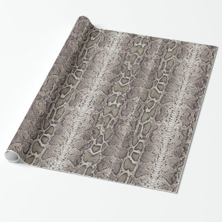 Papel De Regalo Estampado de animales de la piel de serpiente