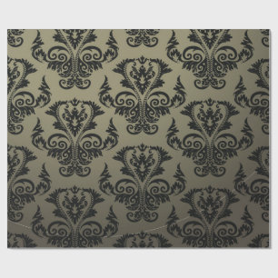 Papel De Regalo Estampado de brocado