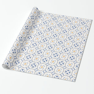 Papel De Regalo Estampado de flores