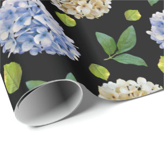 Papel De Regalo Estampado de flores de la acuarela