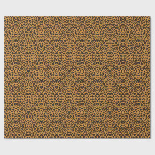 Papel De Regalo Estampado de leopardo