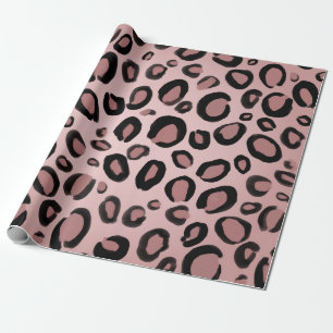 Papel De Regalo Estampado de manchas de leopardo guepardo pintado 