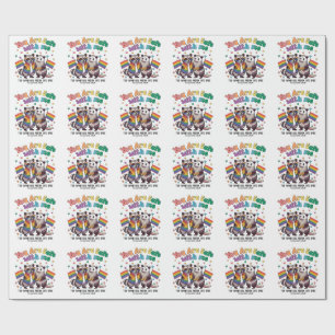 Papel De Regalo Estás A Salvo Conmigo, Animal LGBT Raccoon