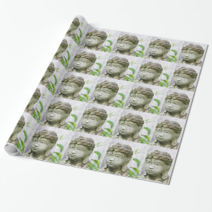 Papel De Regalo Estatua de cabeza de Buda
