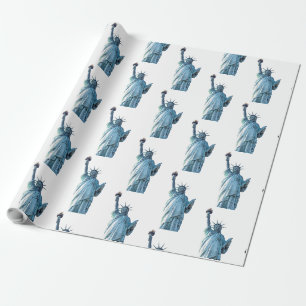 Papel De Regalo Estatua de la Libertad Ciudad de Nueva York