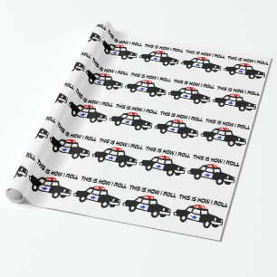 Papel De Regalo Éste es cómo ruedo en un coche del poli