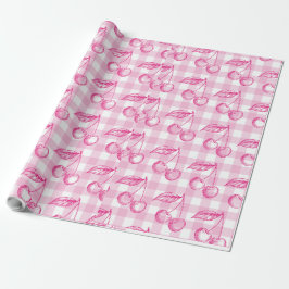 Papel De Regalo Estética del cerezo rosa