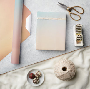 Papel de Regalo Estético de Pastel Suave