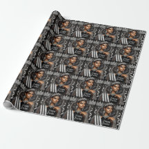 Esther Black Purim Wrapee Paper