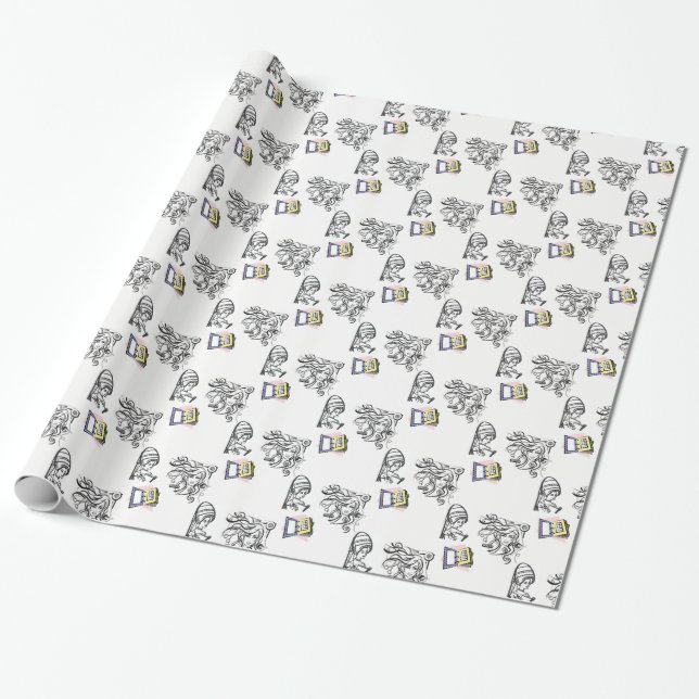Papel de Regalo Estilista (Desenrollado)