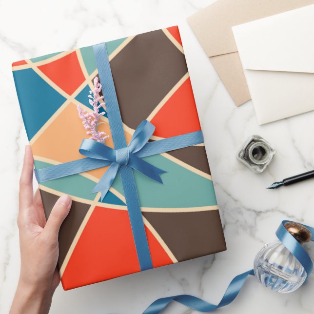 Papel De Regalo Estilo de los 70 (Regalar)