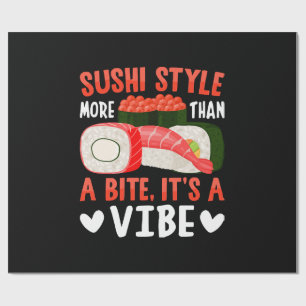 Papel De Regalo Estilo de sushi más que un bocado