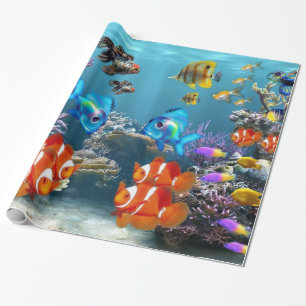 Papel De Regalo Estilo del acuario