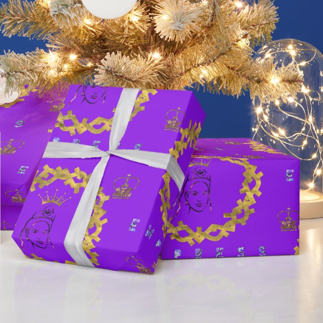 Papel De Regalo estilo exclusivo de emperatriz (Vacaciones)