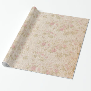 Papel De Regalo Estilo floral elegante lamentable 296 Pape de