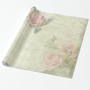 Papel De Regalo Estilo floral elegante lamentable 306 Pape de
