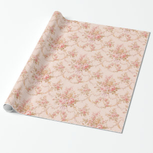Papel De Regalo Estilo floral elegante lamentable 497 Pape de