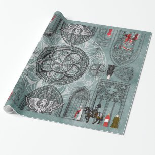 Papel De Regalo Estilo gótico medieval