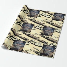 Papel De Regalo Estilo Masculino Ilustrado Planes Personalizados