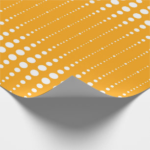 Papel De Regalo Estilo retro vintage círculos líneas geométricas r