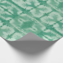 Estilo verde Shibori