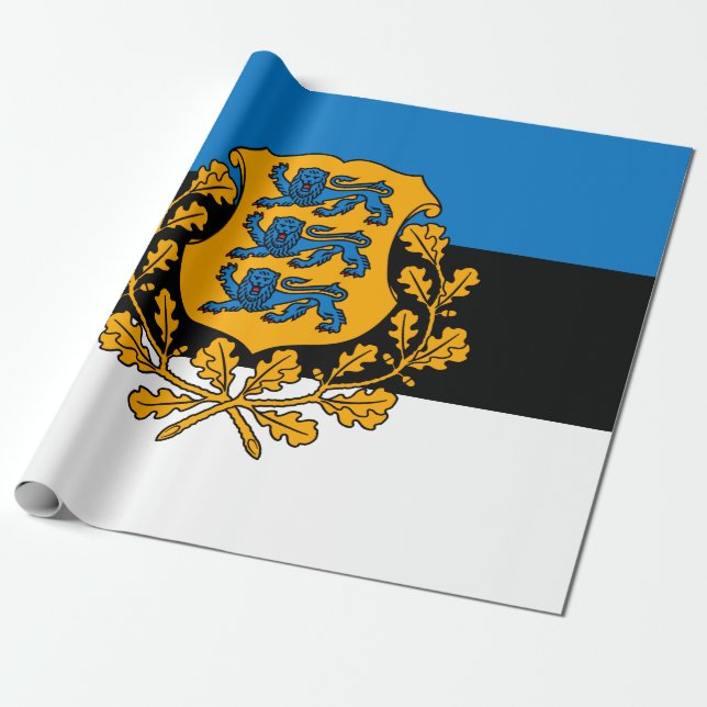 Papel De Regalo Estonia (Desenrollado)