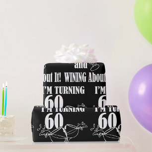 Papel De Regalo Estoy Cumpliendo 60 Años Y Ganando Sobre Eso Envol