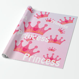 Papel De Regalo Estrafalaria Princesa Crown