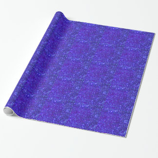 Papel De Regalo Estrella azul marino de Starfield del cielo