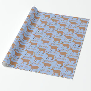 Papel De Regalo Estrella de Capricornio Signo de cabra patentada