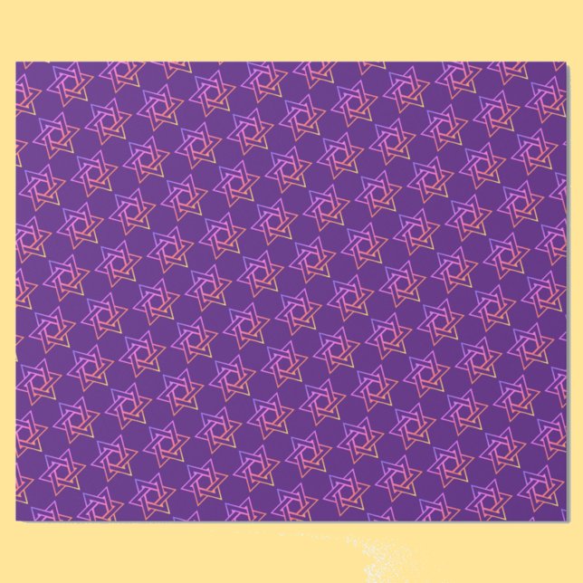 Papel De Regalo Estrella de David (Subido por el creador)