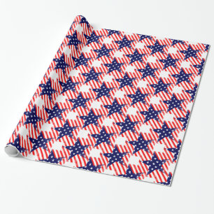 Papel De Regalo estrella de estados unidos