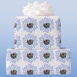 Papel De Regalo Estrella de la foto: festividad escandinava de Wre