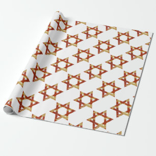 Papel De Regalo estrella de pizza de david
