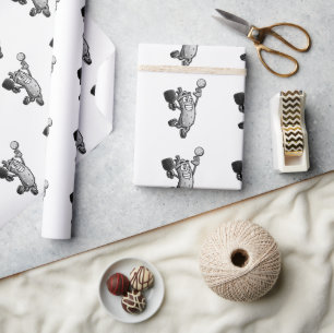 Papel De Regalo Estrella del baloncesto