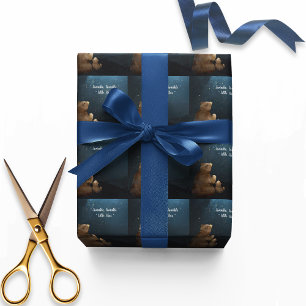 Papel De Regalo Estrella pequeña de Oso Cuto