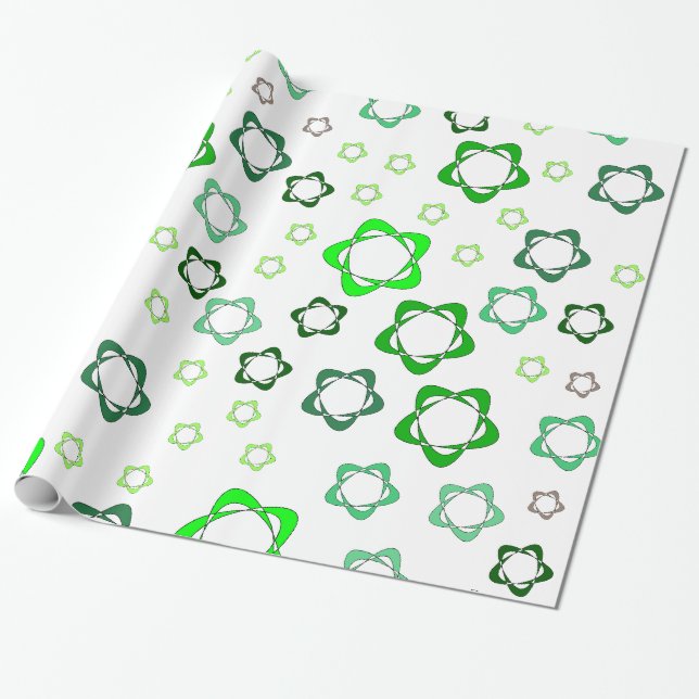 Papel De Regalo Estrellado (Desenrollado)